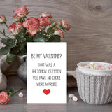 Hilarious Valentines Day Card For Husband, Funny Valentines Day Card For Men, Humorous Valentine’S Day Card From Wife Girlfriend Female