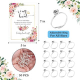 Ring Hunt Game, Bridal Shower Game, Bridal Shower Decoration, Bachelorette Decoration Party, Engagement Party Game, Bridal Shower Party Ring Scavenger Hunt-Jzxb005