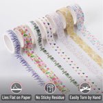 - Washi Tape Set, 21 Rolls, Decorative Cute Floral Washi Tape For Bible Journaling, Bullet Journal Supplies