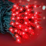 Christmas Lights Indoor Outdoor, 2Pack 13Ft 50-Count Lights Incandescent Mini Halloween String Light, 120V Ul Certified