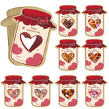 Valentines Day Cards For Kids School - 50 Pack Mason Jar Happy Valentine'S Day Card Bulk, Funny Exchange For Boys Girls Toddler School Class Classroom Party Favors (Candy Not Included)