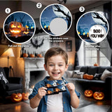 Halloween Scratch Off Cards (50 Pack), Pumpkin Scratcher Tickets, Spooky Party Game For Birthday Wedding Baby Shower Supplies Decorations - B05