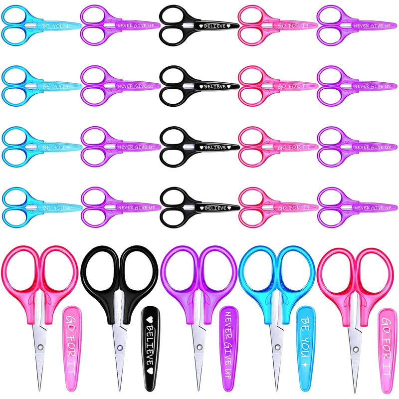 Detail Mini Craft Scissors Set Stainless Steel Scissors With Protective Cover