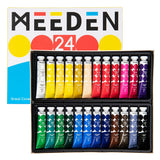 Gouache Paint Set, Non-Toxic 24 X 12Ml/0.4Oz Water-Based Gouache Tubes Paints For Canvas & Paper, Art Supplies For Artist, Adults, Beginners