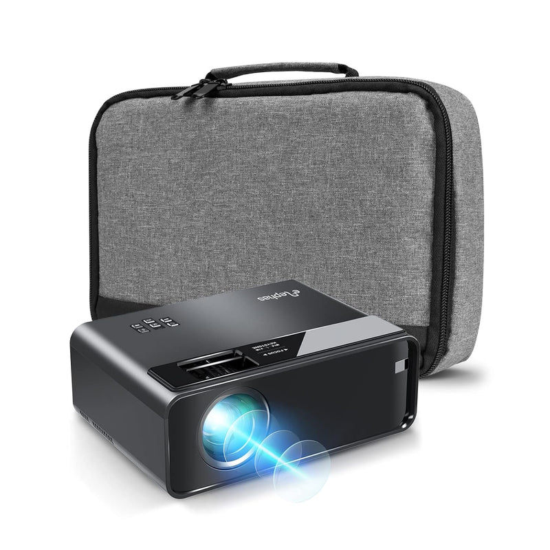 Projector Case, Projector Carrying Bag With Accessories Pockets (12 X 7.5 X 4