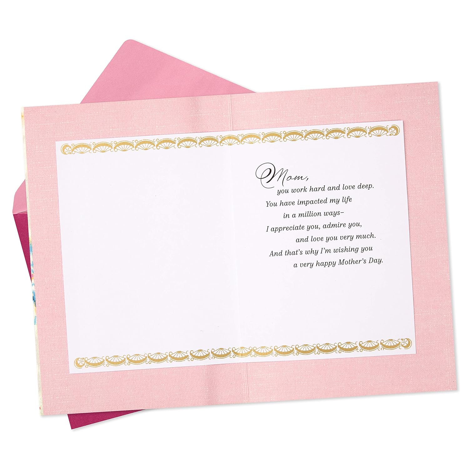 Hallmark Mothers Day Card from Son or Daughter (A Mom Like You)