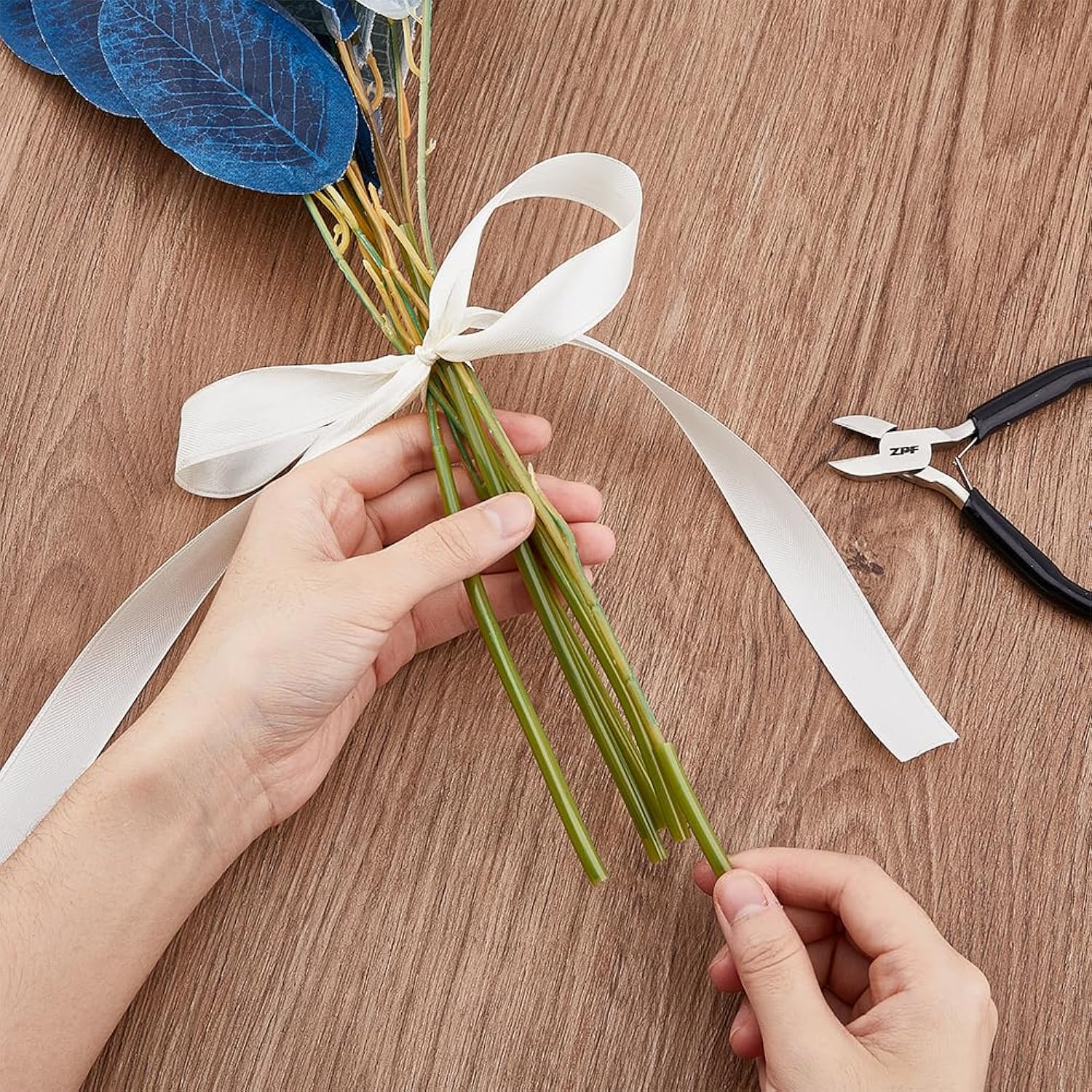 10M/32.8Ft Green Tubing Roll Flower Tubes Flower Bouquets Artificial Accessories Afloral Stems For Bundling Artificial Flower Stems, Inner Diameter:4Mm