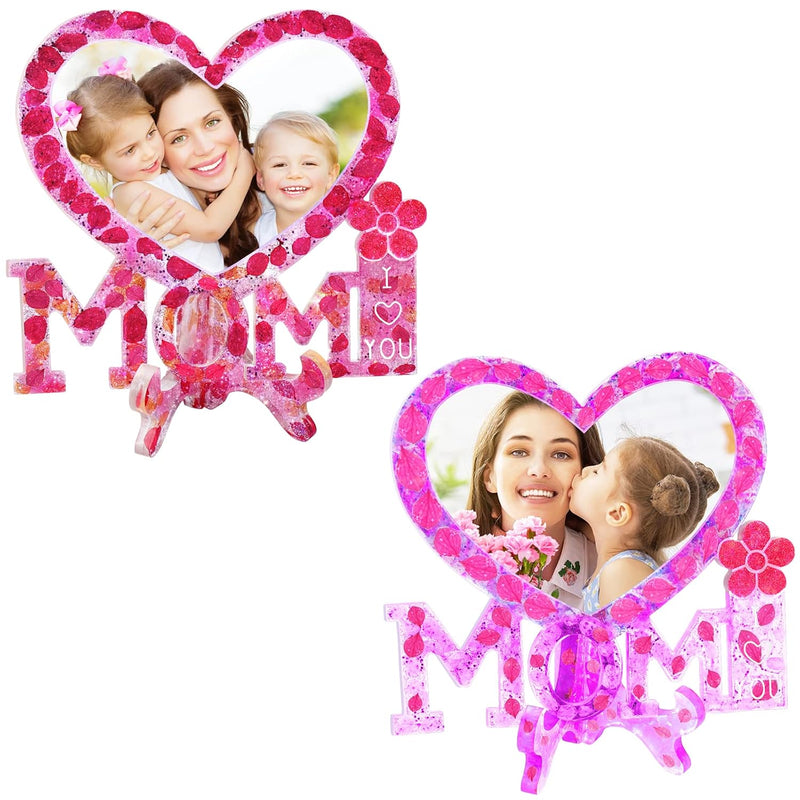 Mothers Day Picture Frame Resin Molds Silicone, Resin Photo Frames Mol