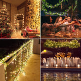 168 Ft Artificial Ivy Garlands With 400 Led /132Ft String Light Fake Vines For Bedroom Decor Ivy Leaves Greenery Faux Hanging Plants Green Flowers Decor For Home Kitchen Garden Office Wedding Wall