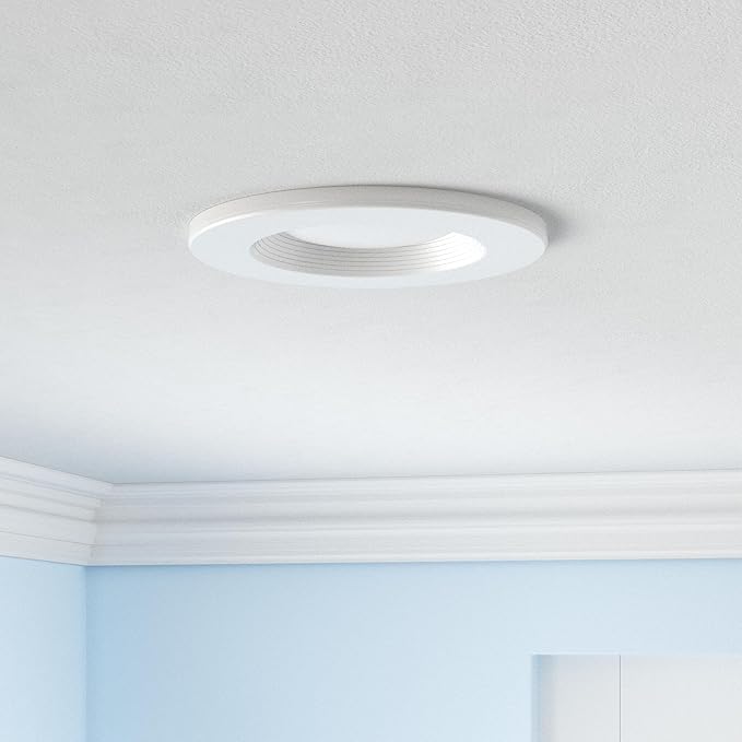 12 Pack 5/6 Inch LED Can Lights with Night Light 5CCT Dimmable 1200LM Recessed Downlights
