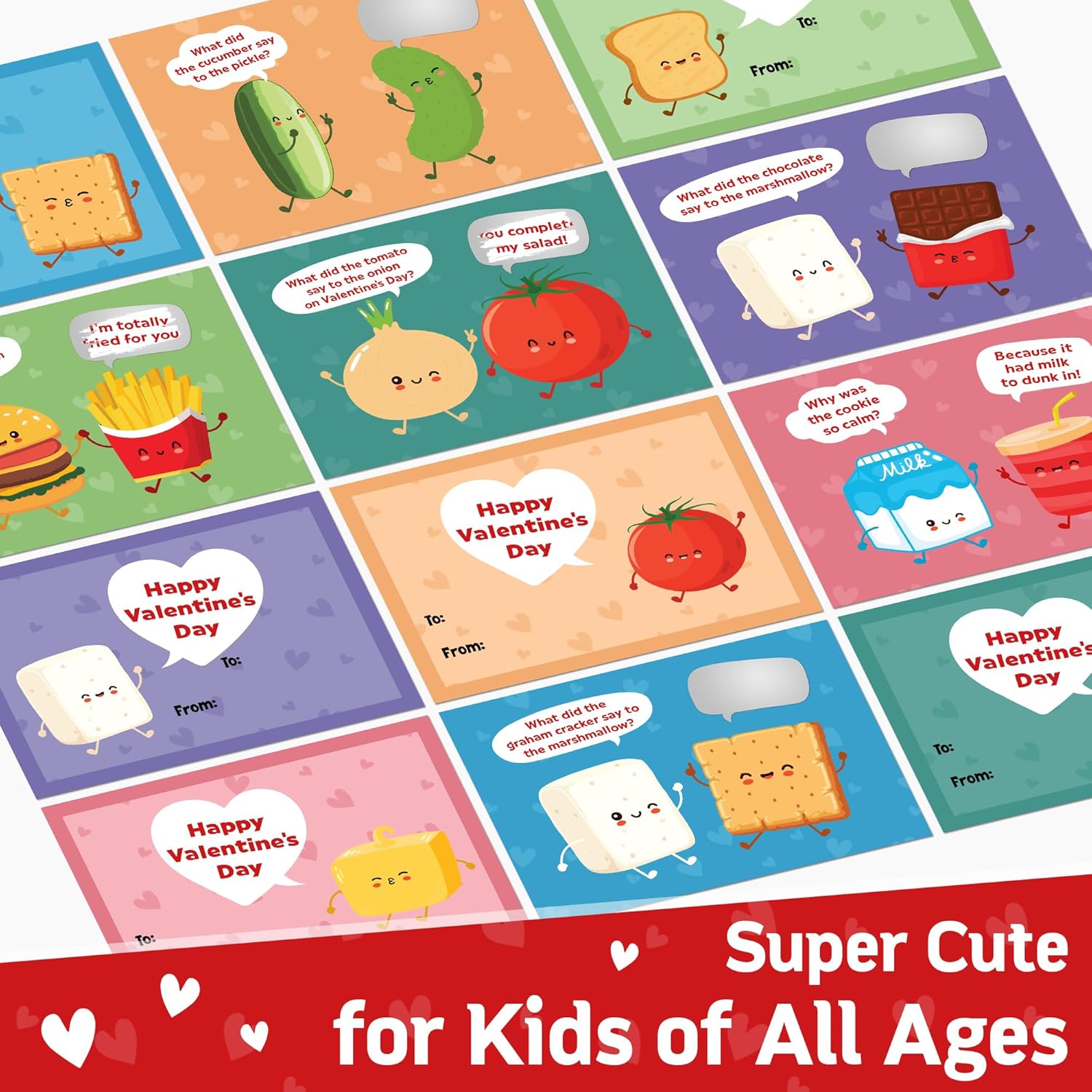 Valentines Day Cards For Kids School, Valentines Day Gifts For Kids Classroom - Valentines Cards For Kids Classroom, Kids Valentines Day Gifts For School - Class Valentines Gifts For Kids, Boys, Girls