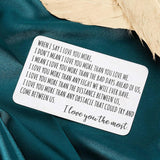 Valentines Day Gifts For Him Her Wallet Insert Card For Boyfriend Husband Wife Couple Gifts For Girlfriend Anniversary For Men Women Birthday Christmas When I Say I Love You National Boyfriend Day