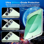 3-Pack Screen & 3-Pack Camera Protector for Samsung S25 [6.2"], 9H Glass, HD Clear, Case Friendly