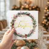 40Pcs Christmas Napkins Merry Christmas Cocktail Napkins For Guests Xmas Party Dinner Luncheon Holiday