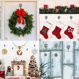 Suction Cup Hooks For Shower, Bathroom, Kitchen, Glass Door, Mirror, Tile – Loofah, Towel, Coat, Bath Robe Hook For Garland Decoration – Waterproof Wreath Hanger (2Pack, Silver)