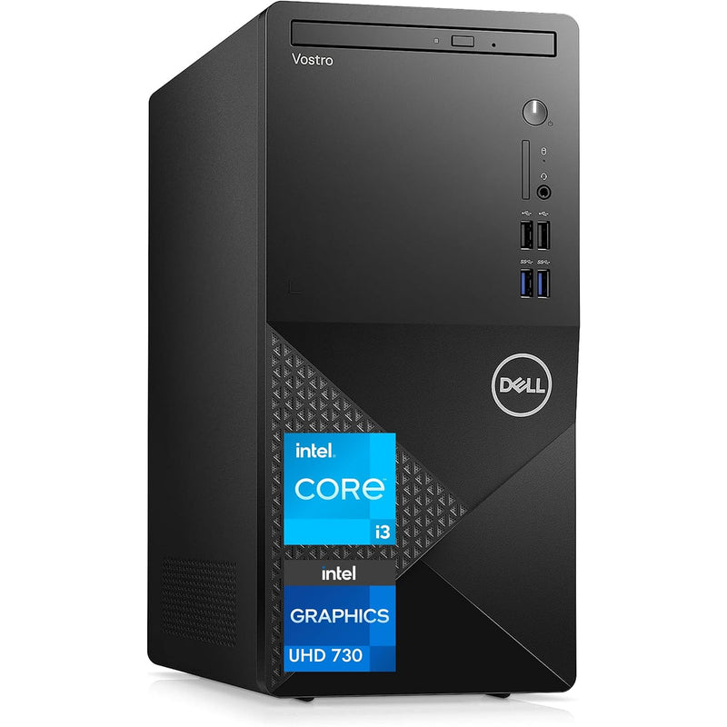 Dell Vostro 3910 Desktop Computer | 12th Gen Intel Core i3-12100 Processor | 3