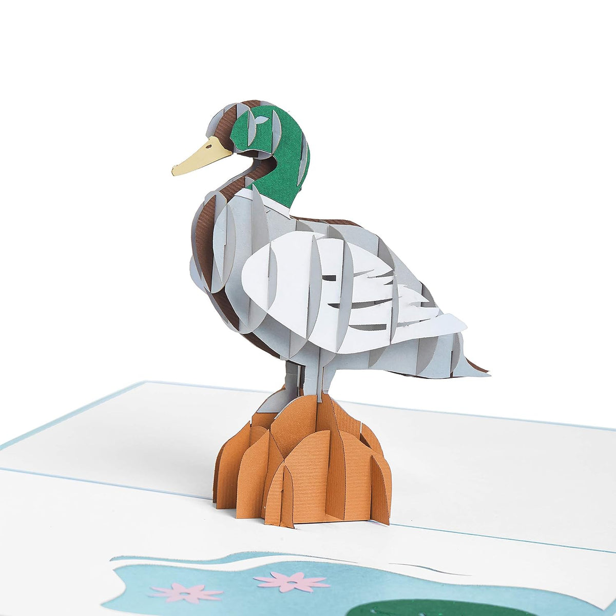 Duck Pop Up Card, Blank Duck 3D Birthday Card, Duck Card, Duck Gift, Duck Thank You Card, Get Well, Just Because, Anniversary, Card For Mom, Card For Grandma, Duck Gift, Birthday Cards Women