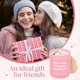 Best Friend Birthday Gifts For Women, 10Oz Manifesting Candle Gifts For Best Friend Bestie, Friendship Gift For Woman, Her, Sister, Bff, Girlfriend, Good Things Will Happen Lavender Candle