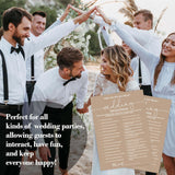 Bridal Shower Games, Why Do We Do That Wedding Traditions, 5X7 Inches, Fun And Hilarious Games For Bridal Shower, Wedding Shower, Bachelorette Party Decorations Supplies -B08