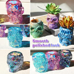 Skull Resin Molds, Hear-No, Speak-No, See-No 3 Pcs Skull Silicone Molds For Resin Crafts, Cute Epoxy Resin Molds Silicone For Resin Casting, Diy Craft, Home Decor