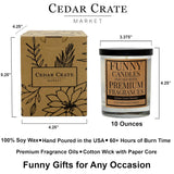 Best Friend Candle Gift - Friendship Is A Journey Without An End - Luxury Birthday Present For Her, Bff, Bestie, Sister, Women, Love You, Unique Scented 100% Soy Wax, Aromatherapy, Handmade In Usa