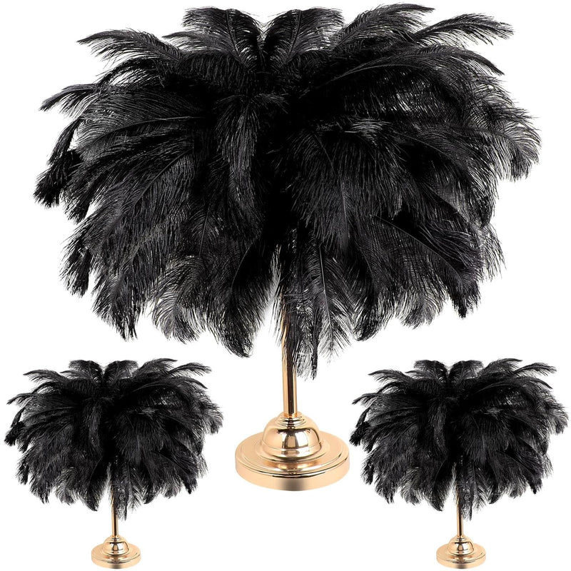 60 Pcs Natural Ostrich Feathers 16-18 Inches/ 40-45 Cm Large Natural Feather H