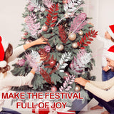 50 Pcs Valentines Picks Decoration 16.9 Inch Red Pink White Valentines Tree Picks And Sprays Glitter Artificial Branch Stems Table Decor For Tree Topper Vase Table Party Decor