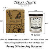 Neighbor Moving Away Gifts For Women, Men, Couple - Funny Housewarming Presents, Unique Gift For Candle Lover, House Warming For New Place Apartment, Party Decor, 100% Soy Wax Scented, Made In Usa