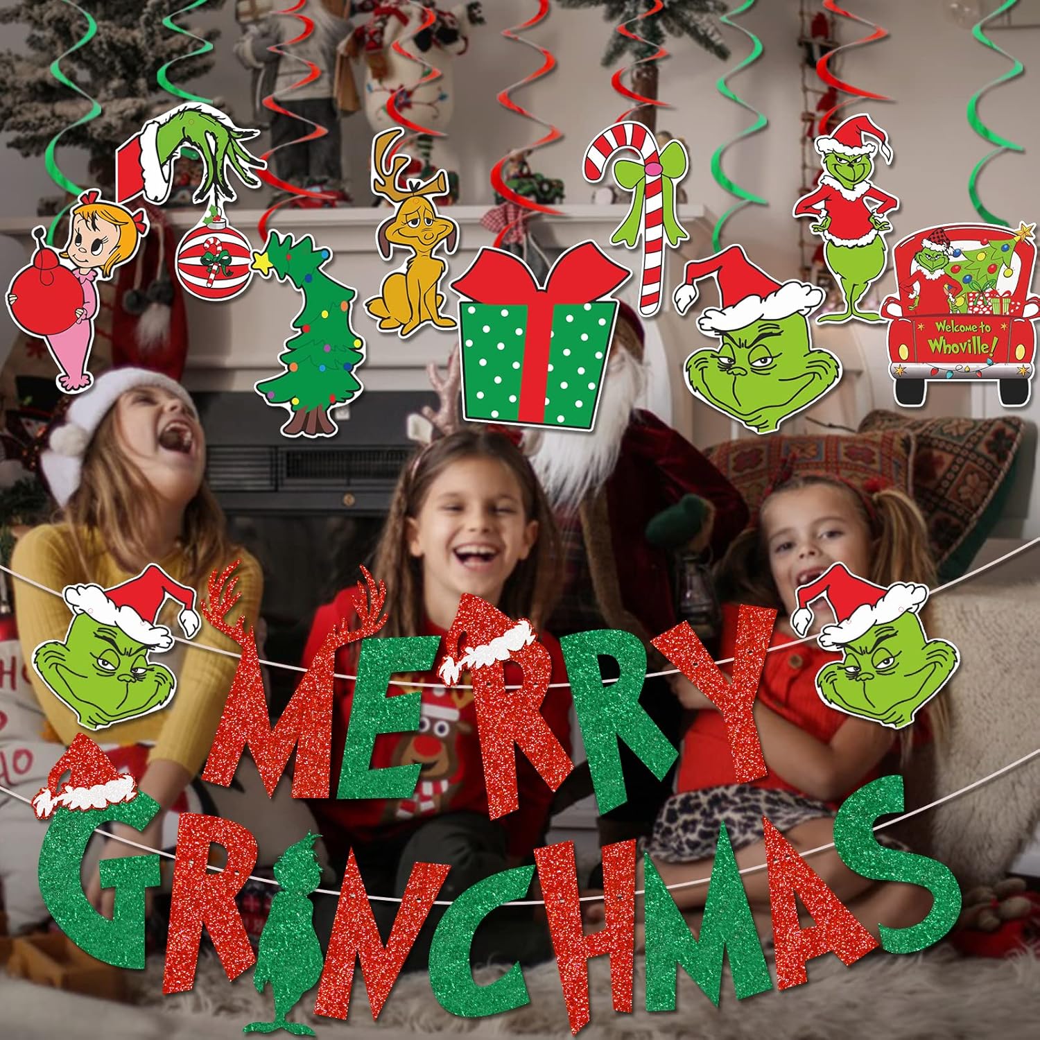 Merry Christmas The Green Christmas Decorations Party Decorations The Green Decor