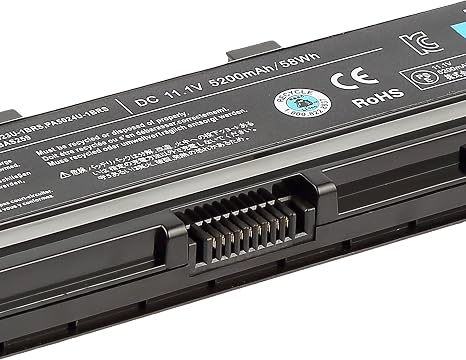 PA5024U-1BRS 58Wh Replacement Laptop Battery for Toshiba Satellite Series