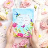 3D Pop Up Card – Hummingbird And Blooming Garden Design | Handcrafted Greeting Card For Wife, Husband, Girlfriend, Mom, Dad, Mother, Father | Heartfelt Gift For Birthday, Get Well, Thank You, Anniversary Or Appreciation