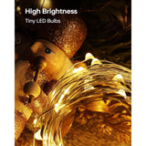 6 Pack Fairy Lights Battery Operated - 7Ft 20 Led Twinkle Lights Copper Wire Mini String Lights Firefly Lights For Mason