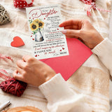 Happy Valentines Day Card For Daughter, Sweet Daughter Valentines Day Card From Mom, Funny Valentine’S Day Gifts For Her, I Love You So Much Cards
