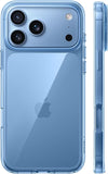 iPhone 18 Pro Crystal Glacier Blue Case 6.3 Inch Anti Yellowing Protective Cover