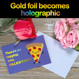 24 Gold Foil Valentine'S Cards For Kids - 4X6 Inches With 8 Unique Designs, Stickers, And Envelopes - Perfect For Classroom Exchanges, Parties, And V-Day Events - Ideal For Boys, Girls, Teachers,
