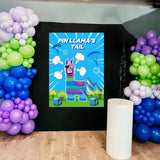 Video Game Party Decorations,Pin The Tails On Llama, Large Poster With 28Pcs Tails Stickers For Pinata Party Games, Gamer'S Birthday Theme Party Supplies, Dmsj-2024-0515