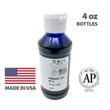 milo Liquid Watercolor Paint Set of 8 Colors | 4 oz Bottles | Washable, Safe and Non-Toxic | Made in USA | Arts & Crafts Paints for School Supplies and Painting Set | Easy to Pour Fluid Bottles
