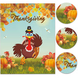 Pin The Hat On The Turkey Thanksgiving Party Game Thanksgiving Games Festive Fall Party For Kids Thanksgiving Turkey Pin Game With Reusable Stickers Turkey Party Supplies Activities
