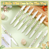 36 Pcs Safari Animals Baby Shower Pens Gifts Bulk Party Favors For Guests Games Neutral Gender Reveal Favors Baby Shower Prizes Souvenirs Gift Bags Stuffer Supplies