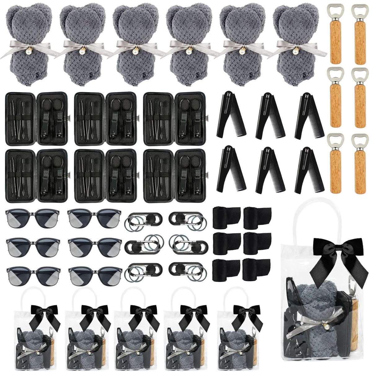 6 Sets Baby Shower Prizes For Men Game Winner Gift Sets For Funny Guest Gifts For Wedding & Bridal Showers