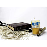 2 Day 100% Pure Beeswax Memorial Candle Burning Time 48 Hour Jewish Yahrtzeit Ner Neshama Yom Kippur In Glass Tumbler Holder [2 Pack] Kosher Yizkor Candles