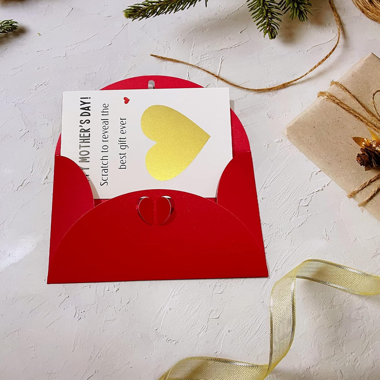 Funny Happy Mother’S Day Card, Naughty Mother’S Day Scratch Off Card, Mother'S Day Gift For Mom, Scratch To Reveal The Best Present Ever