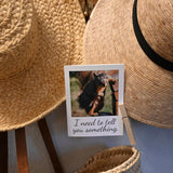 Articulate Squirrel Blank Inside Funny Greeting Card | I Need To Tell You Something Card | 4.25 X 5.5 Inches Folded