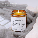 Modern Lavender Soy Wax Candle, Jar-Candle, Bereavement Gift Idea