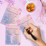 Who Knows The Birthday Best - Pink Purple Party Games Card Set - Sleepover Slumber Party Supplies - Birthday Night Games Creative Idea - 20 Game Cards
