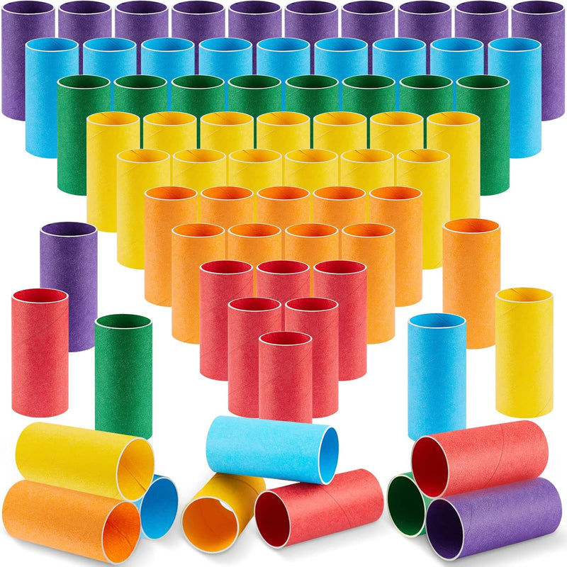 200 Pcs Cardboard Tubes For Craft Bulk 1.57 X 3.35 Inches Toilet Paper Rolls R