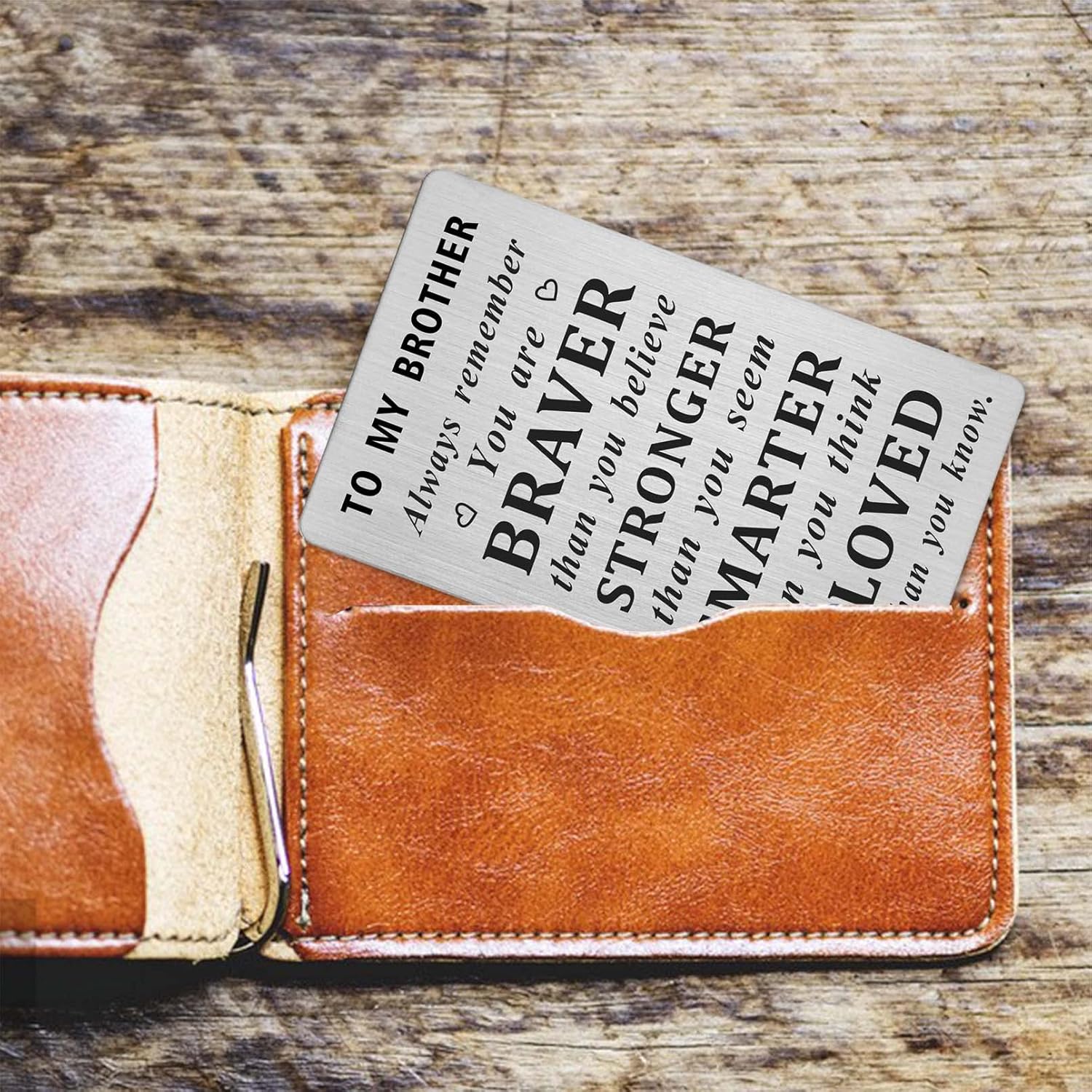 Brother Christmas Cards - Brother Fathers Day Card, Inspirational Graduation Gifts Bro Birthday Ideas
