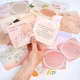 31 New Mom Affirmation Cards For Post Partum/Postpartum Self Care With Empowering Messages On The Verso Of Each Card | New Mom Essentials Gifts For Women After Birth