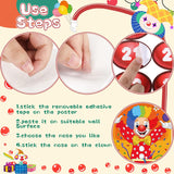 Carnival Circus Theme Party Games Attach The Nose On The Clown Game Birthday Party Game Circus Pin Game And Activities For Boys Girls Carnival Party Supplies Decorations Indoor Outdoor