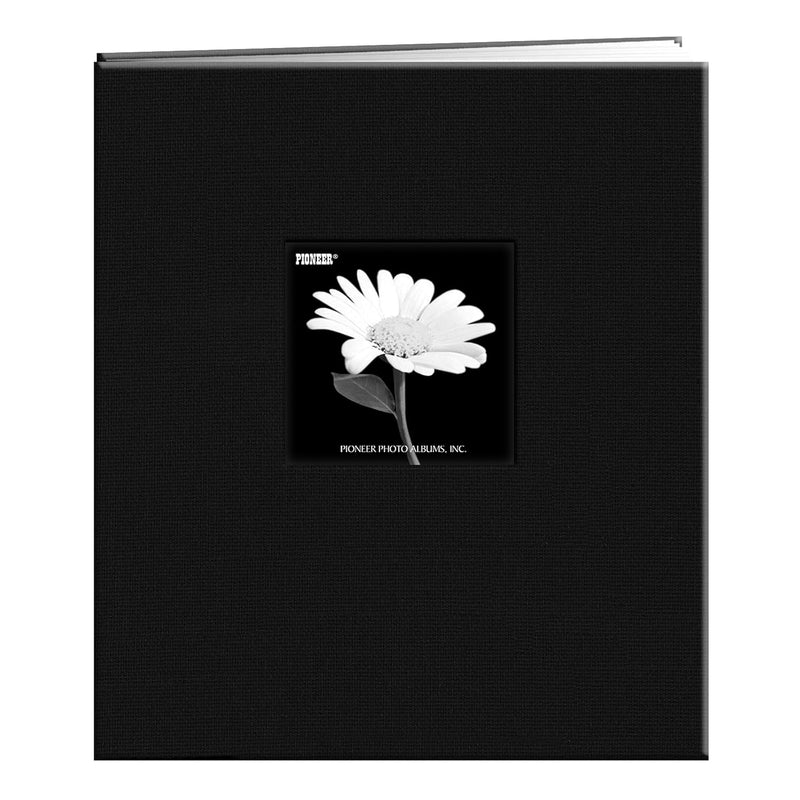 Mb-811Cbfblk 8 1/2 Inch By 11 Inch Postbound Fabric Frame Cover Memory Book, D